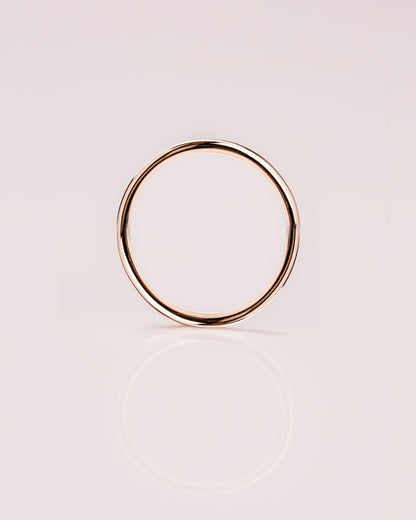 Classic Plain Gold Wedding Band